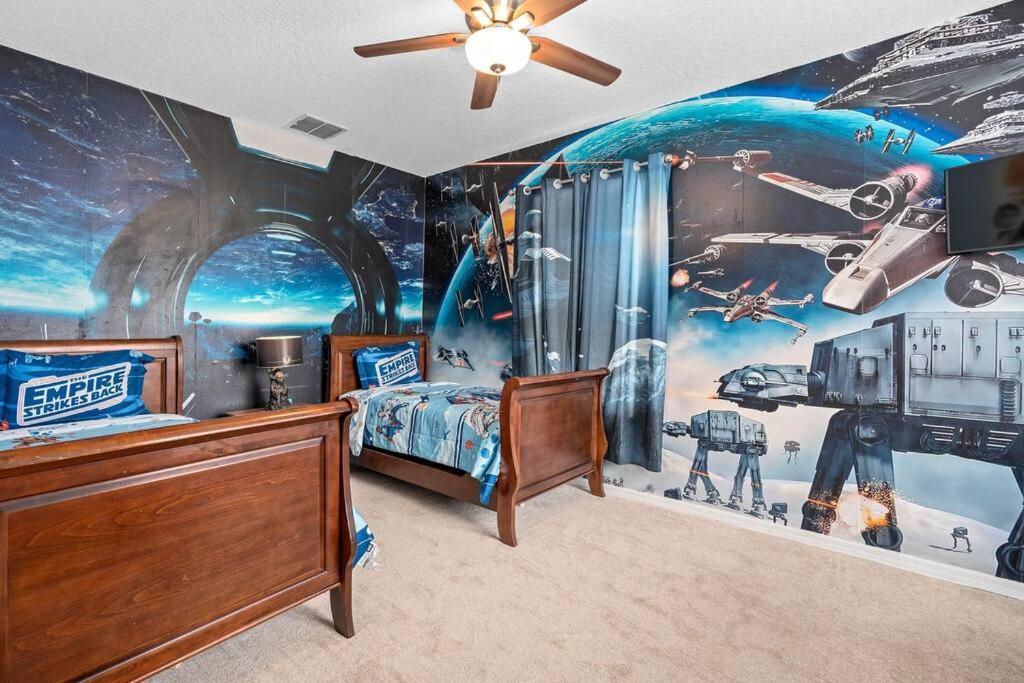 Lakeview W/8 Bedroom 5 Kingsuite 3 Miles To Disney Kissimmee Exterior foto