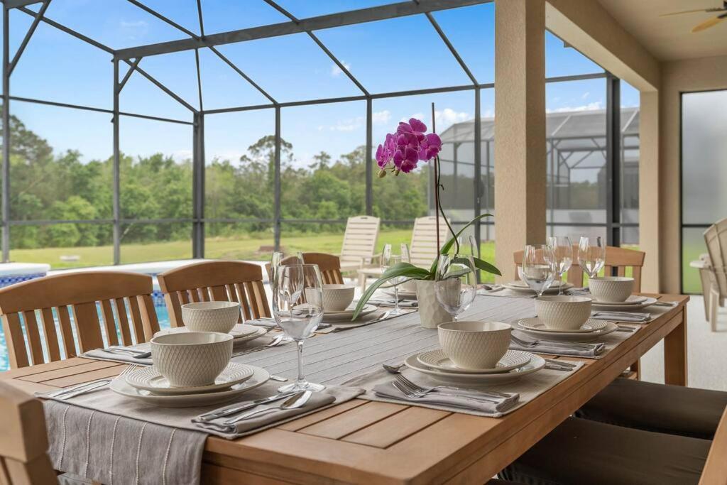 Lakeview W/8 Bedroom 5 Kingsuite 3 Miles To Disney Kissimmee Exterior foto